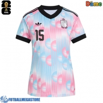 Fotballdrakt Dame Belgia Thomas Meunier #15 Bortedrakt VM 2026 Kortermet